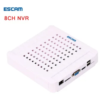Escam K508 HD Mini Network NVR video recorder 8CH H.264 HDMI/VGA Video Output P2P Cloud for CCTV IP Camera System