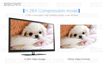 Escam K508 HD Mini Network NVR video recorder 8CH H.264 HDMI/VGA Video Output P2P Cloud for CCTV IP Camera System