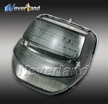 Motorcycle Integrated LED TailLight Turn Signal For Honda CBR1100XX Blackbird 1999-2006 Smoke C40