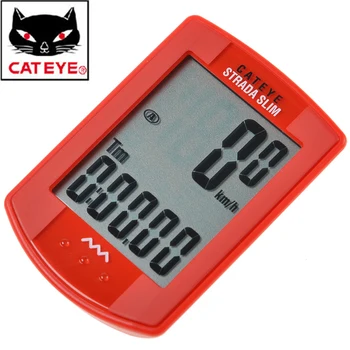 CATEYE Cycling Bike Wired Digital Computer Odometer Speedometer With LCD Display Bike Bicycle Cycling Computer,2Colors