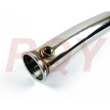 WLRING STORE- Exhaust Turbo Downpipe For 06- 09 VW GOLF GTI JETTA AUDI A3 2.0T FSI Turbo Downpipe Performance MKV0 WLR6121