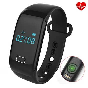 BT4.0 Fitness Tracker Bluetooth Smart Wristband Heart Rate Monitor Activity Bracelet Wristband sport for ios android smartphone