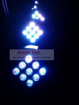 10xLot 2017 9x10W RGBW Led Par Light DMX Stage Lights Business Lights Professional Flat Par Can for Home Party KTV Disco DJ Lamp