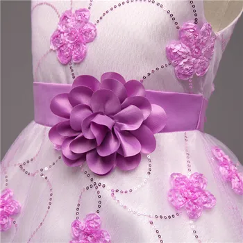 Fantasy Baby Kids Clothing Brand Clothes Flower Princess Wedding Party Christmas Children For Girl and Style Dresses