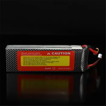 Rechargeable Lipo Battery ZOP Power 14.8V 5500mAh 4S 45C Lipo Battery XT60 Plug With One Remote Battery Monitor