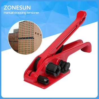 ZONESUN Manual Polyester strapping sealer and tensioner,Hand combination tools