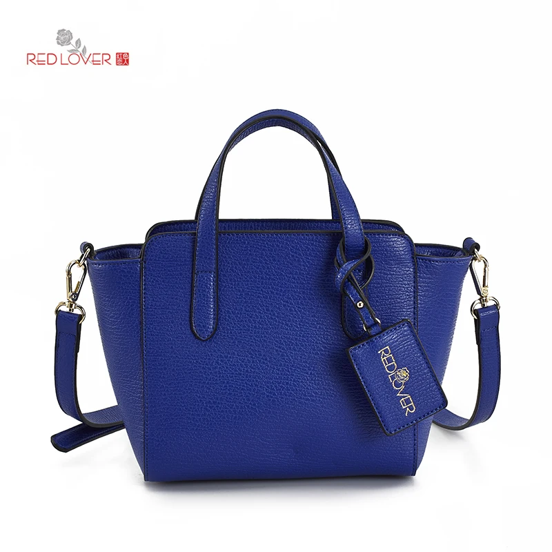 Vogue lady handbag brand women's PU leather bag Leisure messenger bag vintage hand-bag crossbody Red Lover