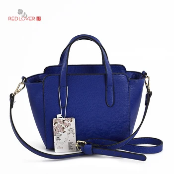 Vogue lady handbag brand women's PU leather bag Leisure messenger bag vintage hand-bag crossbody Red Lover