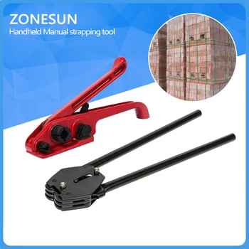 ZONESUN Handheld Manual strapping tool, strap sealer and tensioner