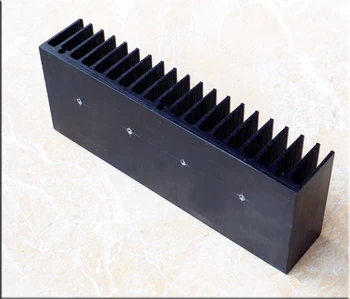 Amplifier Heat sink board radiator specifications 0.25KG 160*32*62mm one (1907 power amplifier chassis)
