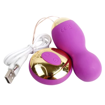 IKOKY 12 Frequency Wireless USB Rechargeable Vibrators for Women Waterproof Vibrating Egg Adult Sex Toys Vibrator Vaginal Tight