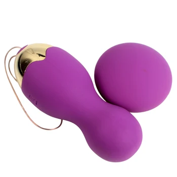 IKOKY 12 Frequency Wireless USB Rechargeable Vibrators for Women Waterproof Vibrating Egg Adult Sex Toys Vibrator Vaginal Tight