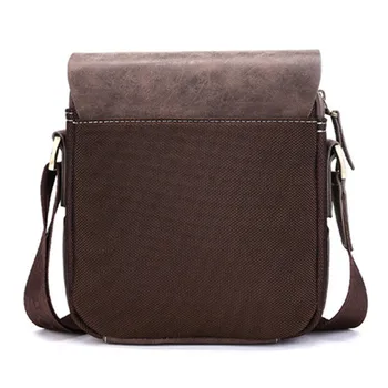 2016 Promotion Designers Brand Men's Messenger Bags Nubuck Leather Oxford Vintage Mens Handbag Man Crossbody bag new