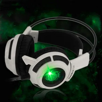 Professional Wired Game Shock Headphones USB 3.5mm Stereo Gaming Headset Headphone with Microphone for PC