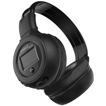 ZEALOT B570 Stereo Bluetooth 4.0 Headphone Foldable HiFi Bass Earphone Wireless MP3 Bluetooth Headset W/ Screen FM Radio TF Slot