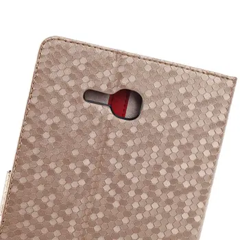 Diamond Pattern Case for Samsung Galaxy Tab 3 Lite 7.0 T110 Print Pu Leather Case Flip Stand Cover for Samsung Tab 3 Lite T110