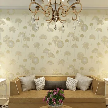 3D Wallpaper Roll Embossed Texture Fashion Non-woven Floral Flower Papel De Parede Listrado For Living Room Background Wall