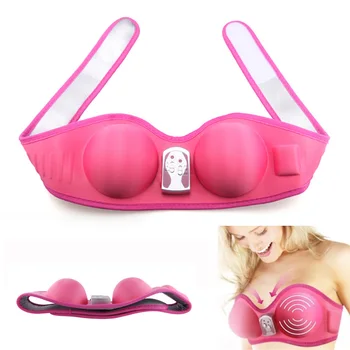 Far-infrared Vibration Electric Breast Enhancer Bra Massager Beauty Health Care Product for Women FM88