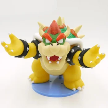Super Mario 3D Land Bowser Action Figure 1/9 scale painted figure Bowser Koopa Doll PVC ACGN figure Garage Kit Brinquedos Anime