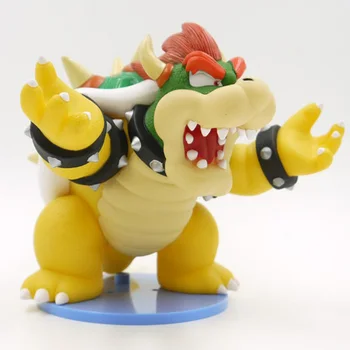 Super Mario 3D Land Bowser Action Figure 1/9 scale painted figure Bowser Koopa Doll PVC ACGN figure Garage Kit Brinquedos Anime