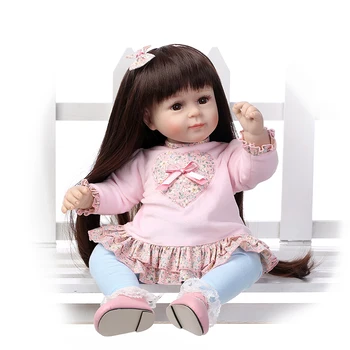 20inch 50cm lifelike reborn todder baby doll fashion doll send to girl friend  birthday gifts children's days gift