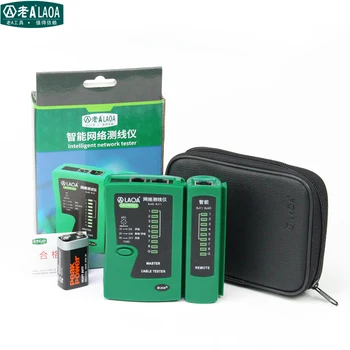 LAOA (Have Battery) New Multifunction Network Tester ADSL/LAN RJ45 RJ11 LANMeter Manually and Automatically