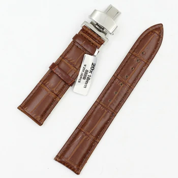 New Soft Durable Watch Accessories Watches Bracelet Belt Genuine Leather Band Watch Strap 14 16 18 19 20 22 24 mm Watchbands