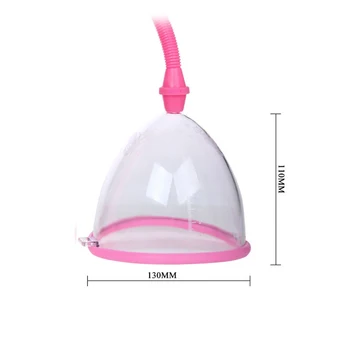 Manul Breast Enlarger Masturbators with Single Suction Cup,Female Massage Sex Furniture for Adult Games Toys Products S-BP003