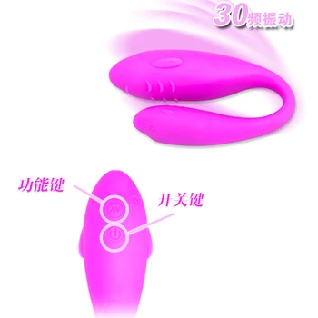 Vibrators Sex Toy Product (BI-014148),Double vibrators sex product for women12 functions of vibration,silicone,rechargetable