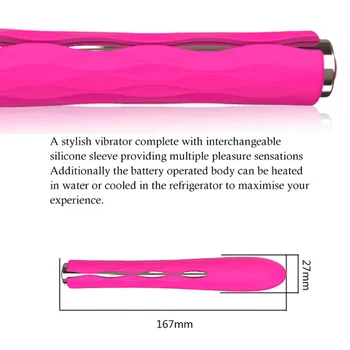 2016 New Vagina Breast Massager Sex Toys For Women 10 Modes Big Frequency Silicone Metal G-spot Clitoris Stimulator Sex Products