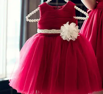 2017 summer Children's Clothing children Dresses girls Princess Dresses Girls Dresses Flower Couples for Wedding