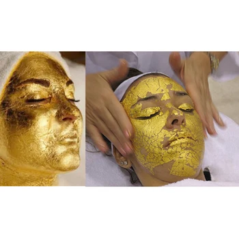 24K GOLD Mask Active Face Mask Powder Brightening Luxury Spa Anti Aging Wrinkle Treatment Beauty Care 600g