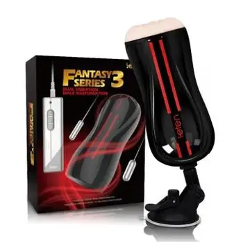 LETEN fantasy 3 rd (vibration) electric hip male masturbation Cup hand-free suck vaginal sex toys for men Male sex product