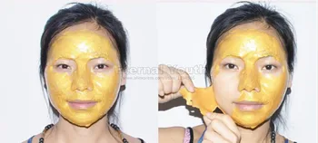 24K GOLD Mask Active Face Mask Powder Brightening Luxury Spa Anti Aging Wrinkle Treatment Beauty Care 600g