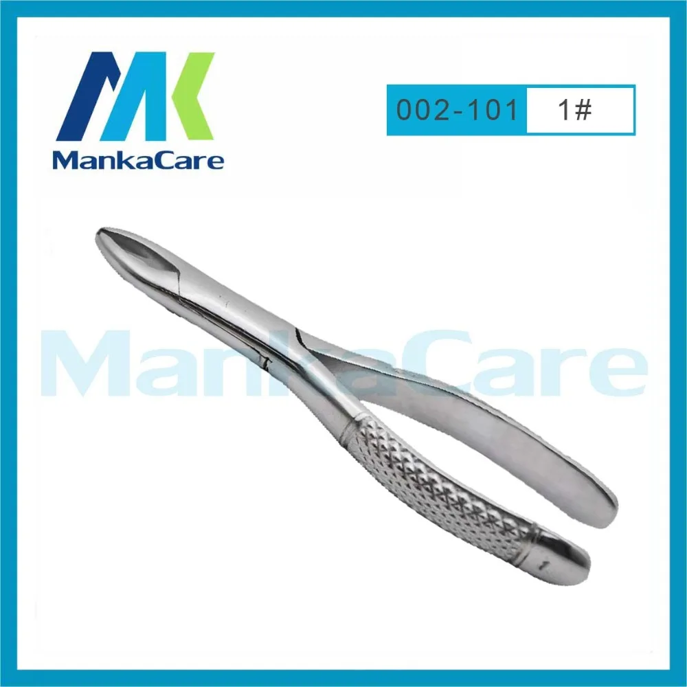 MKTF2101 - Surgical Dental Orthodontic Stainless Steel Hemostatic Tooth Forceps/Plier/Children/Clinic/Laboratory Pliers
