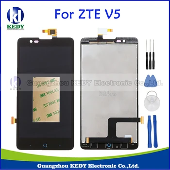 For ZTE Red Bull V5 U9180 V9180 N9180 LCD Screen Original LCD Display+Touch Screen Digitizer Pannel Replacement Assembly +Tools