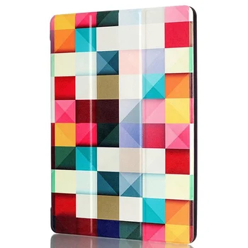 Cute Color Painting For Apple iPad Pro 9.7 Cases PU Leather Smart Cover For iPad Pro 9.7 Case Skin Shell Sleep Wake Up Function