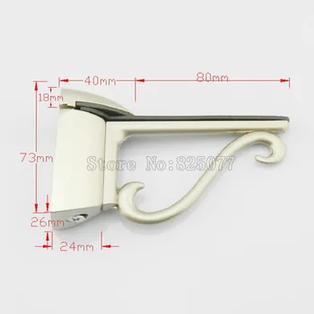 Adjustable Fish Mouth Clamp Glass Shelf F Type Board Glass Clamp Hardware Plate Clip Parts For 3-20mm glass Wooden Acrylic KF889