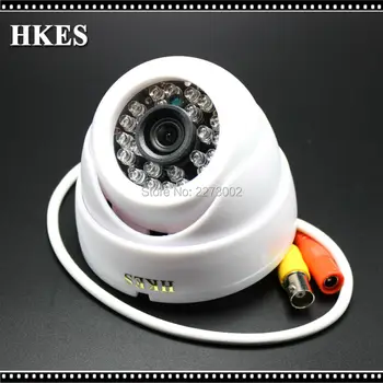 2Pcs Indoor Dome Analog CCTV Camera 1200TVL High Definition
