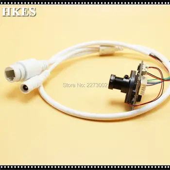 8Pcs/lot New HD 960P CCTV IP Camera module with 2.8mm Lens focused and IR-CUT 1.3mp