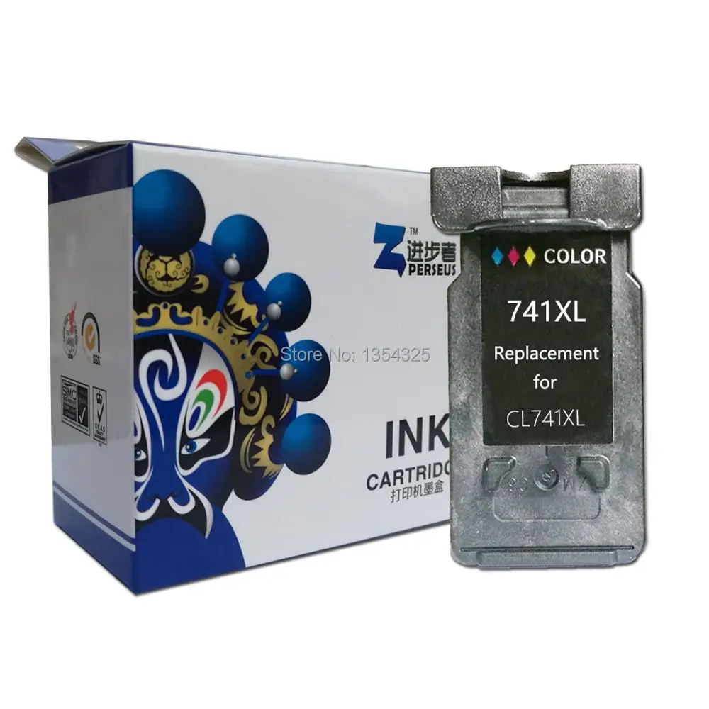 PERSEUS INK CARTRIDGE FOR CANON CL-741 CL741 COLOR HIGH YIELD COMPATIBLE PIXMA MX517 MX437 MX377 MG4170 MG3170 MG2170 PRINTER