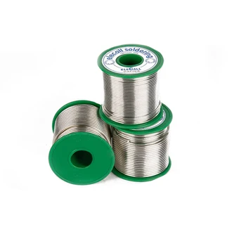 Lead Free Solder Wire Tin 0.5mm 450g 99.3SN Rosin Core Roll Flux Reel Melt Soldering Arame de solda