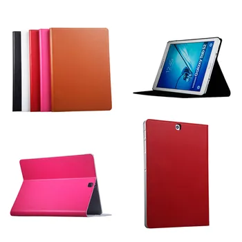 Tab S2 9.7'' Genuine Leather Case Ultra Thin Stand Cover For Samsung Galaxy Tab S2 9.7 SM-T810 T815 T815C T813 T819C Tablet