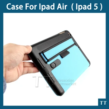 New fashion Smart case cover for ipad air,Pu leather stand for apple iPad 5 case+freeScreen protector