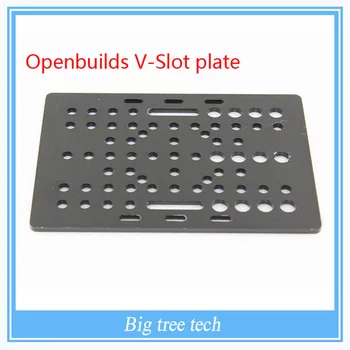Openbuilds CNC machine parts For v-slot universal plate aluminum alloy Gantry Plate V Slot Aluminium Linear Extrusion c-beam