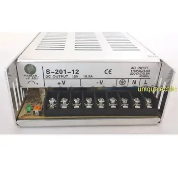 DC 24V 8.3A 201W Power Supply Switching for LED Strip Light Rohs CE certificate