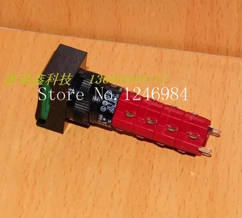 SA]M16 no lock reset button switch DECA Taiwan Progressive Alliance rectangular four normally open normally closed D16LMT2-4AB-
