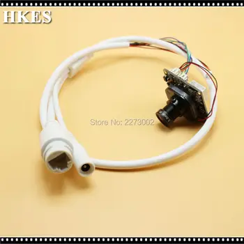4Pcs/lot HD 960P CCTV IP Camera module with 2.8mm Lens focused and IR-CUT 1.3mp