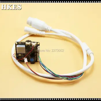 4Pcs/lot HD 960P CCTV IP Camera module with 2.8mm Lens focused and IR-CUT 1.3mp
