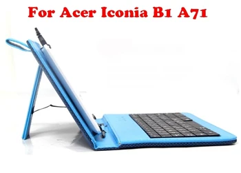 Fashion Design For Acer Iconia B1 A71 keyboard Case Micro USB